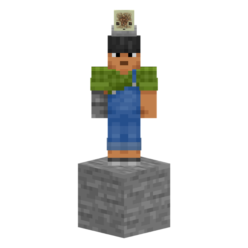 On head