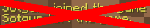 Removal of these messages