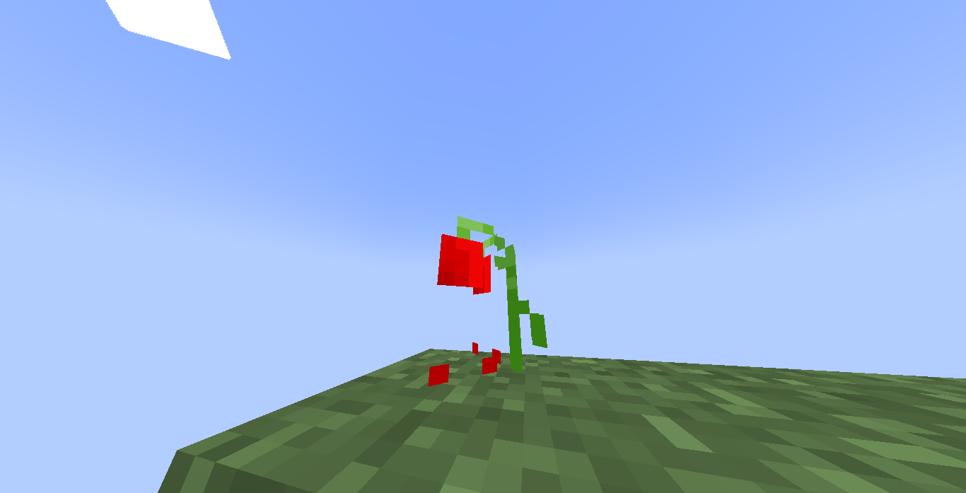 wilted rose on some grass