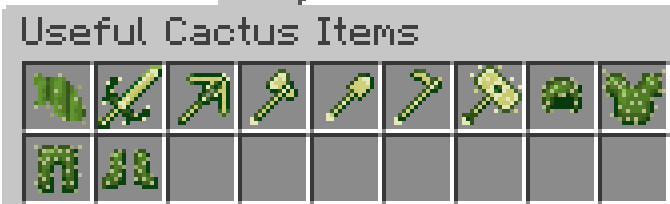 Cactus Items