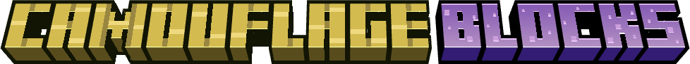 Camouflage Blocks Title