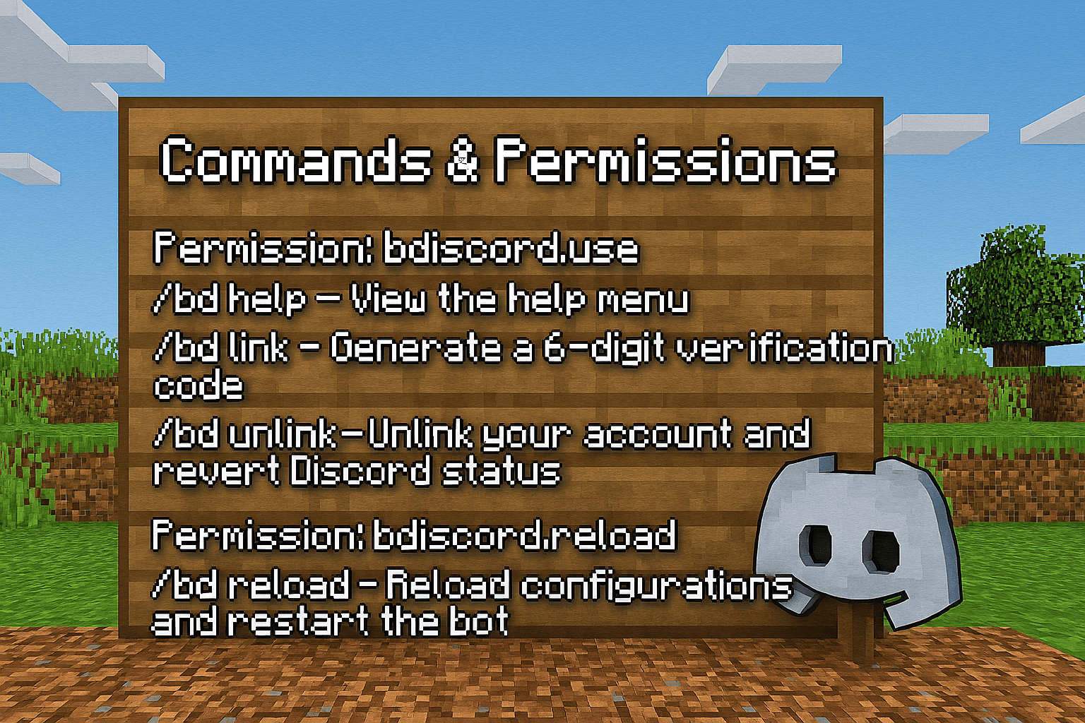 Commands & Permissions