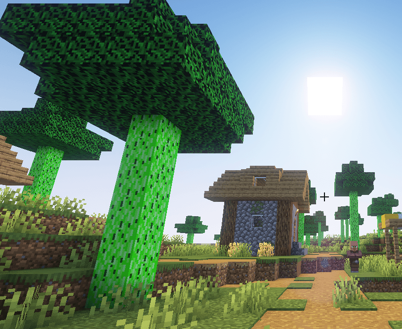 A brand new trees added by my mod!