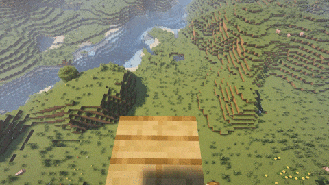 Place block when aim air