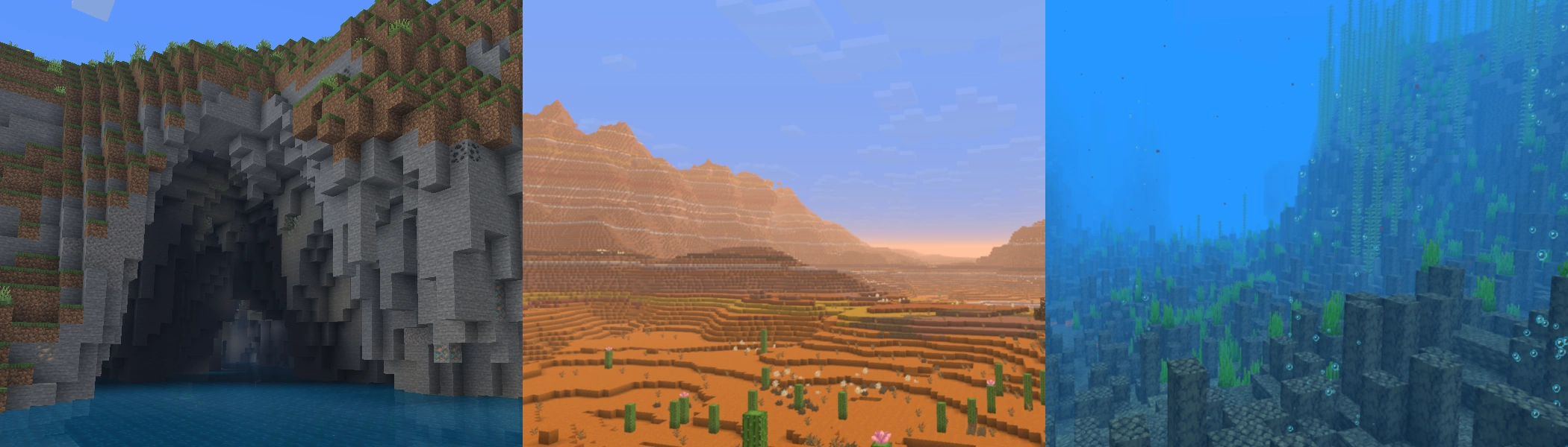 river, ambient and badlands