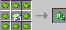 How to craft Emeralds!