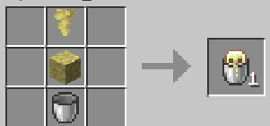 Craftable Bucket of Sulfur
