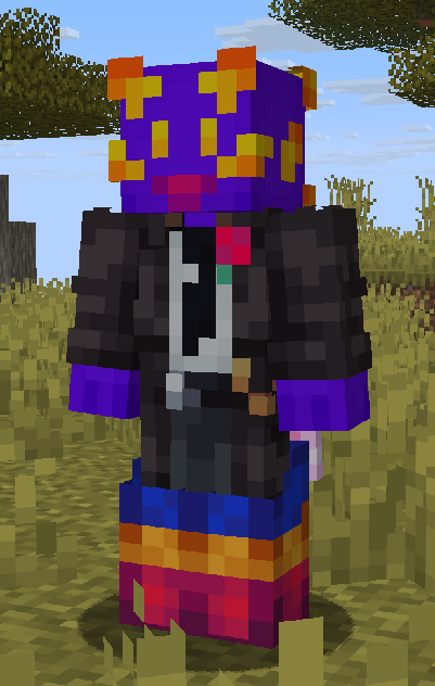 A Player wearing a pair of Wonky Boots.