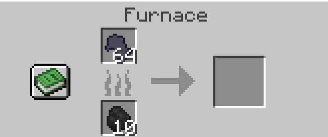 raw tungsten in furnace