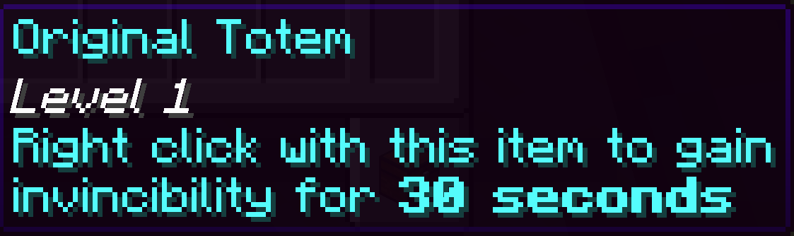 Tooltip of the trinket