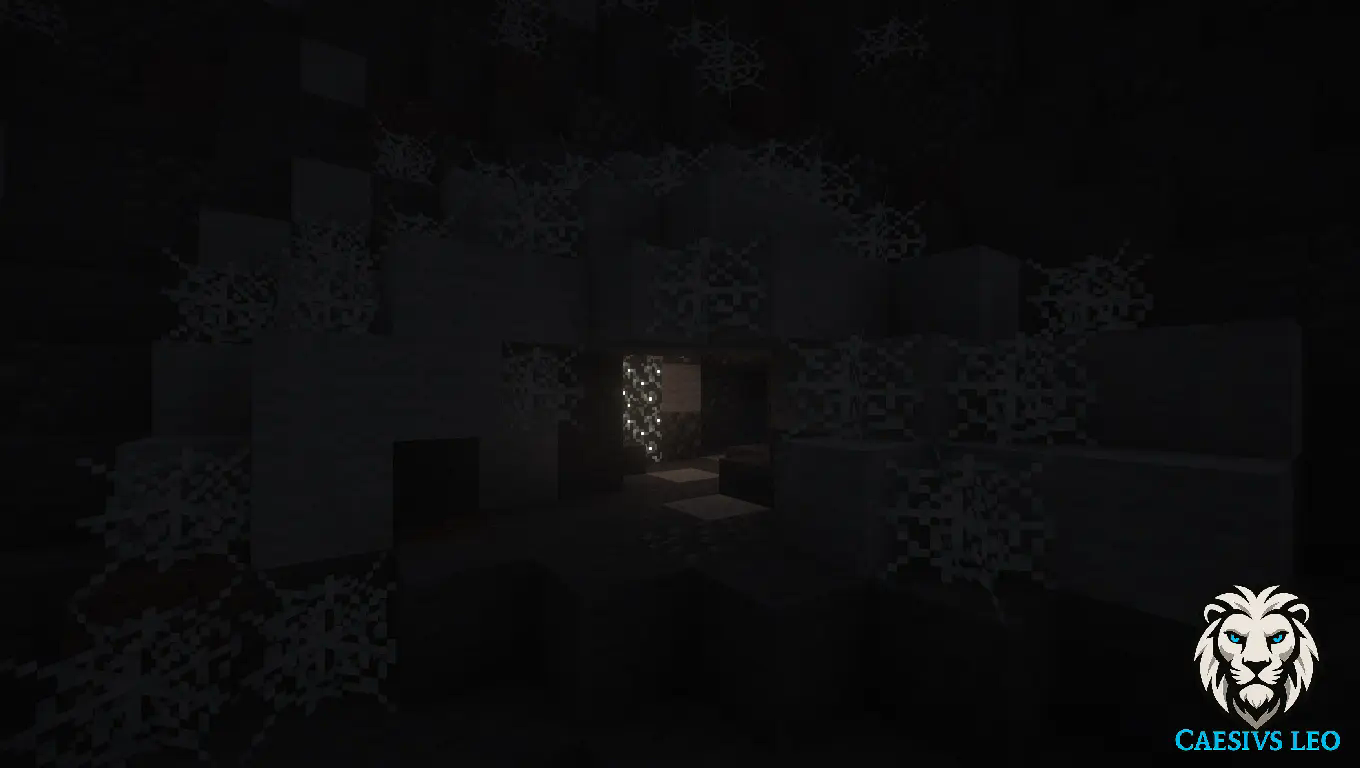 A tunnel in the spiders' lair