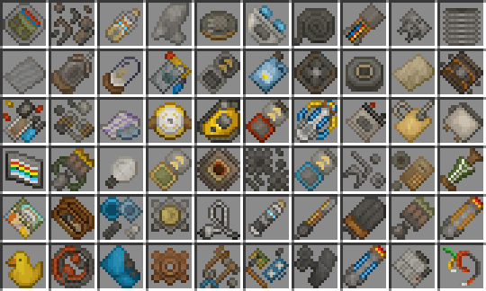 60 custom items