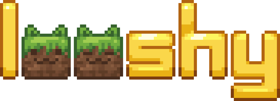 logo for pack that says "looshy"
