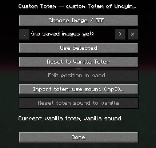  Here is what it looks like in the game.