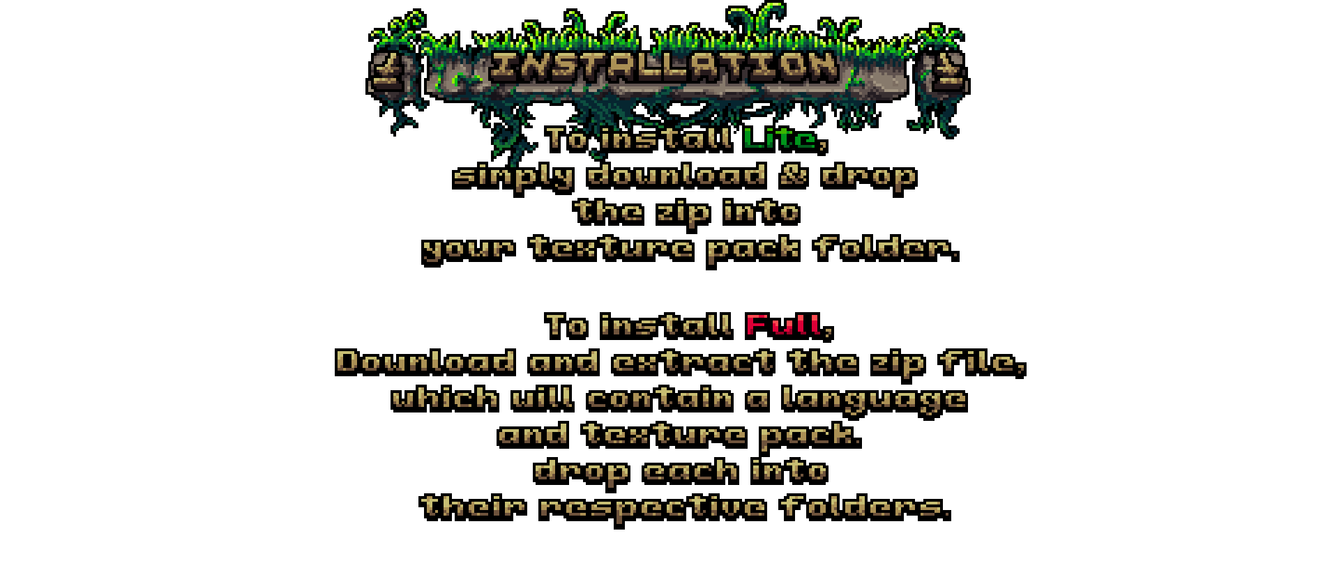 Installation Instructions