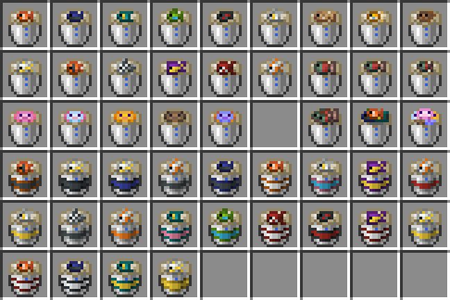 sealed buckets that generated by command
