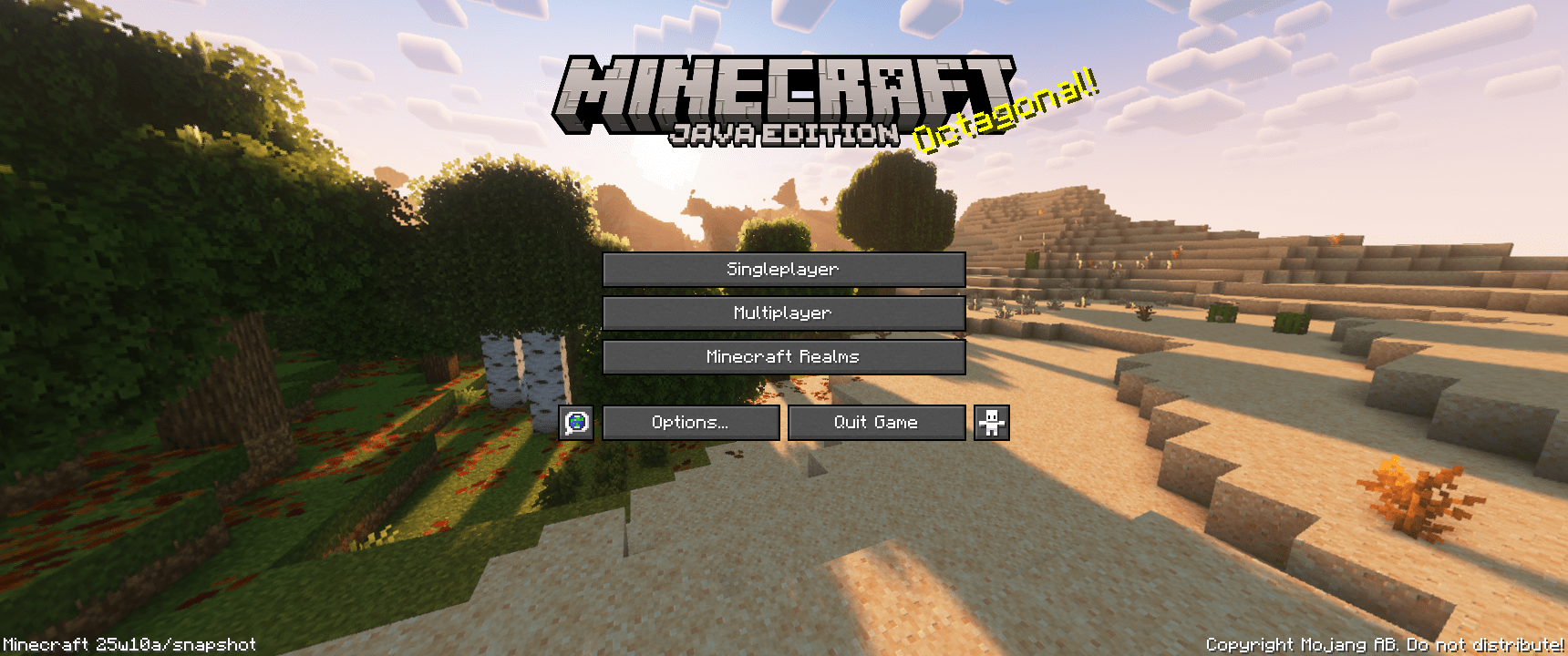 Spring Drop 2025 Main Menu, Psora's Tweaks 1.6.4