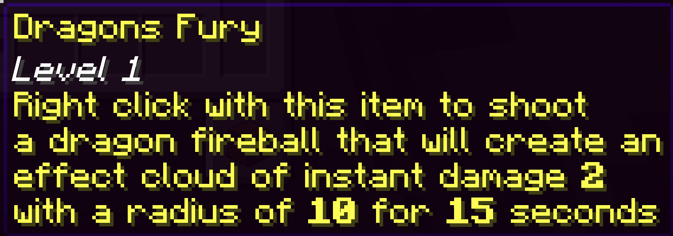 Tooltip of the trinket