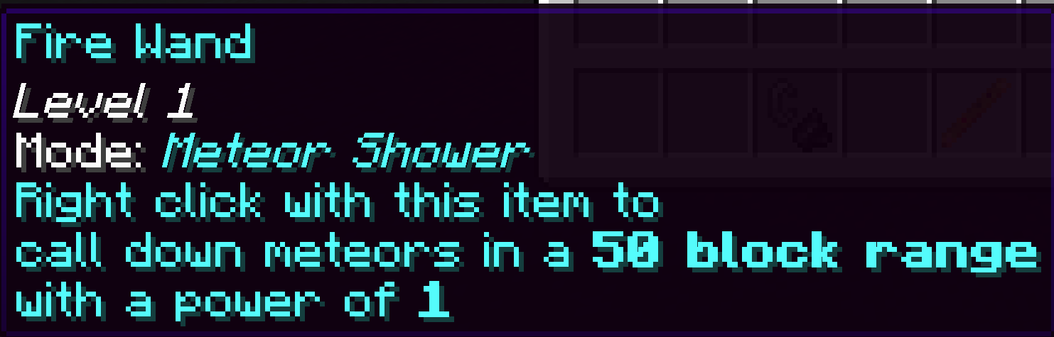 Tooltip of the trinket mode 3