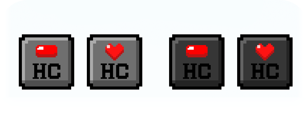 Different icon and color options