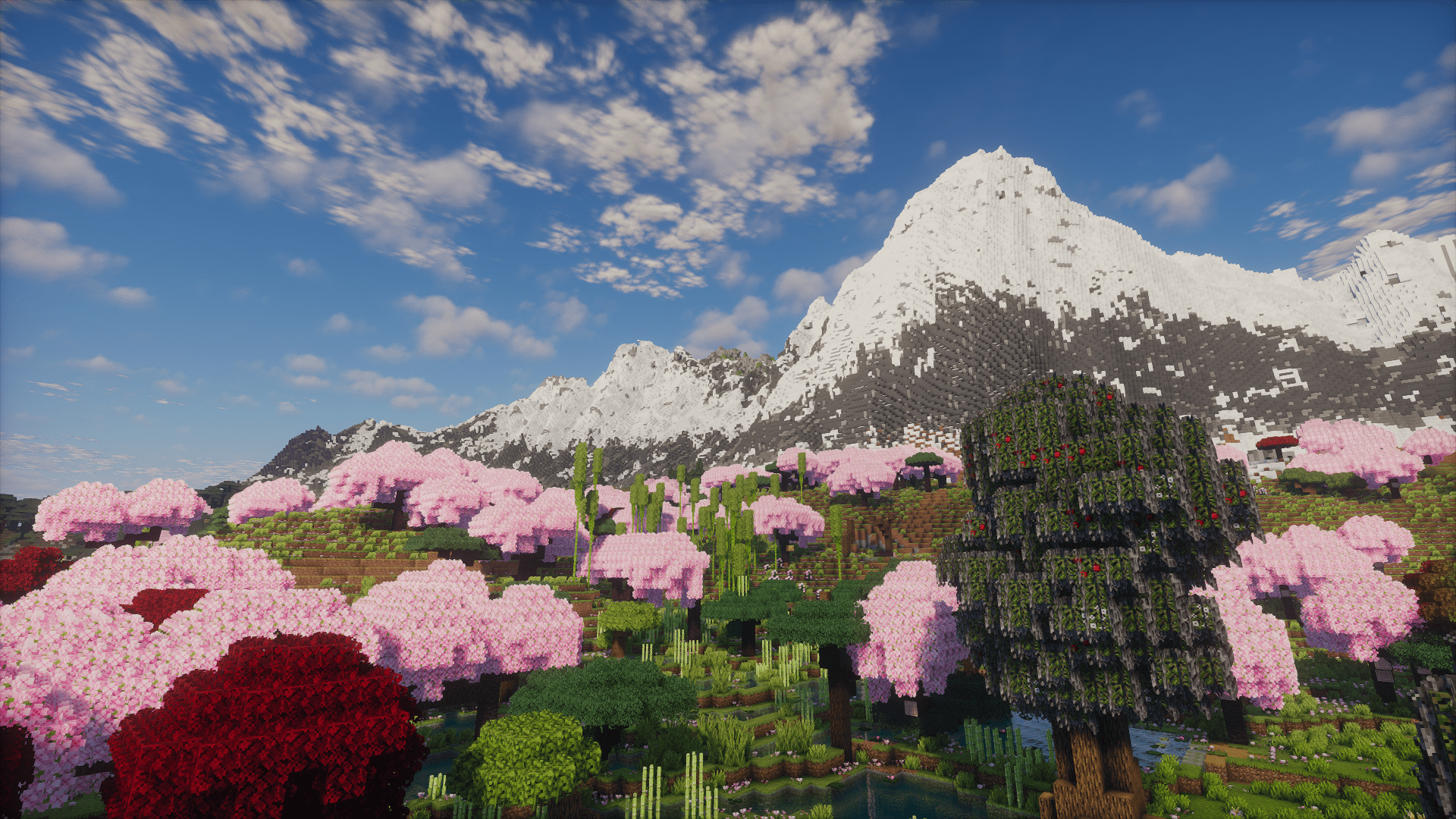 New Overworld generation and new bioms