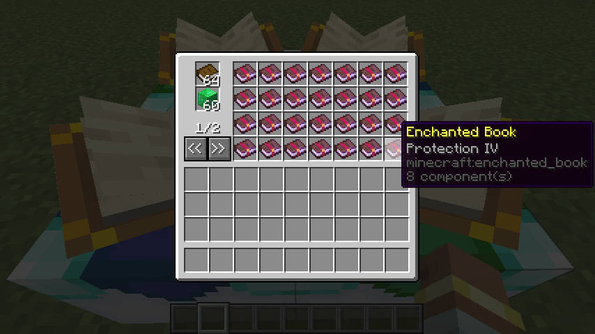enchantment conversion table gui