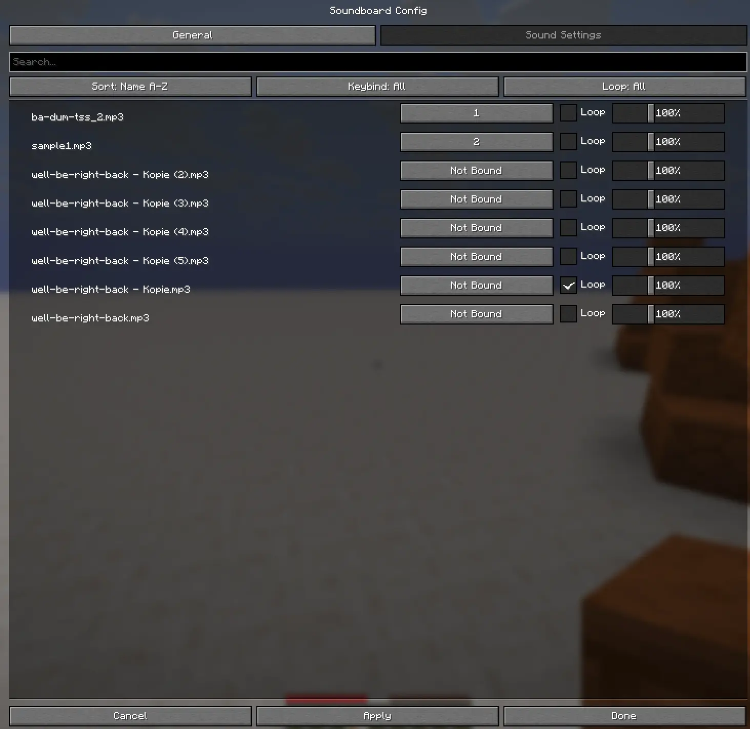 new sorting and filtering