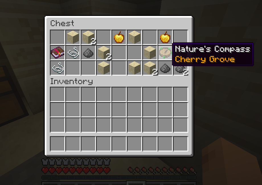 Compass found in a desert temple