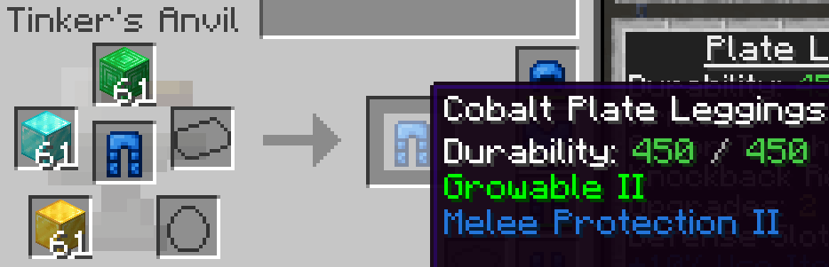 Growable II Recipe / 成長 II のレシピ