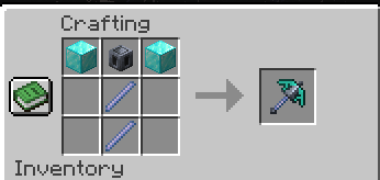 Pickaxe craft