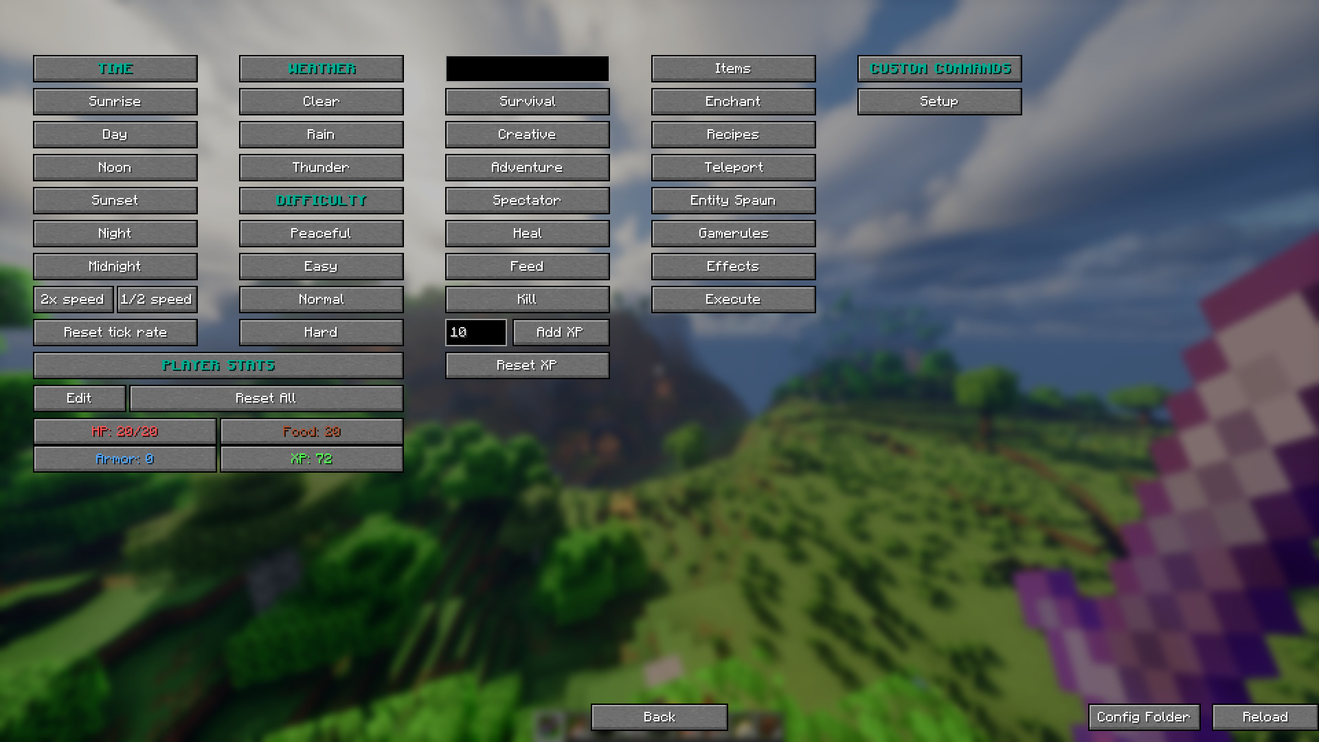 Main Menu