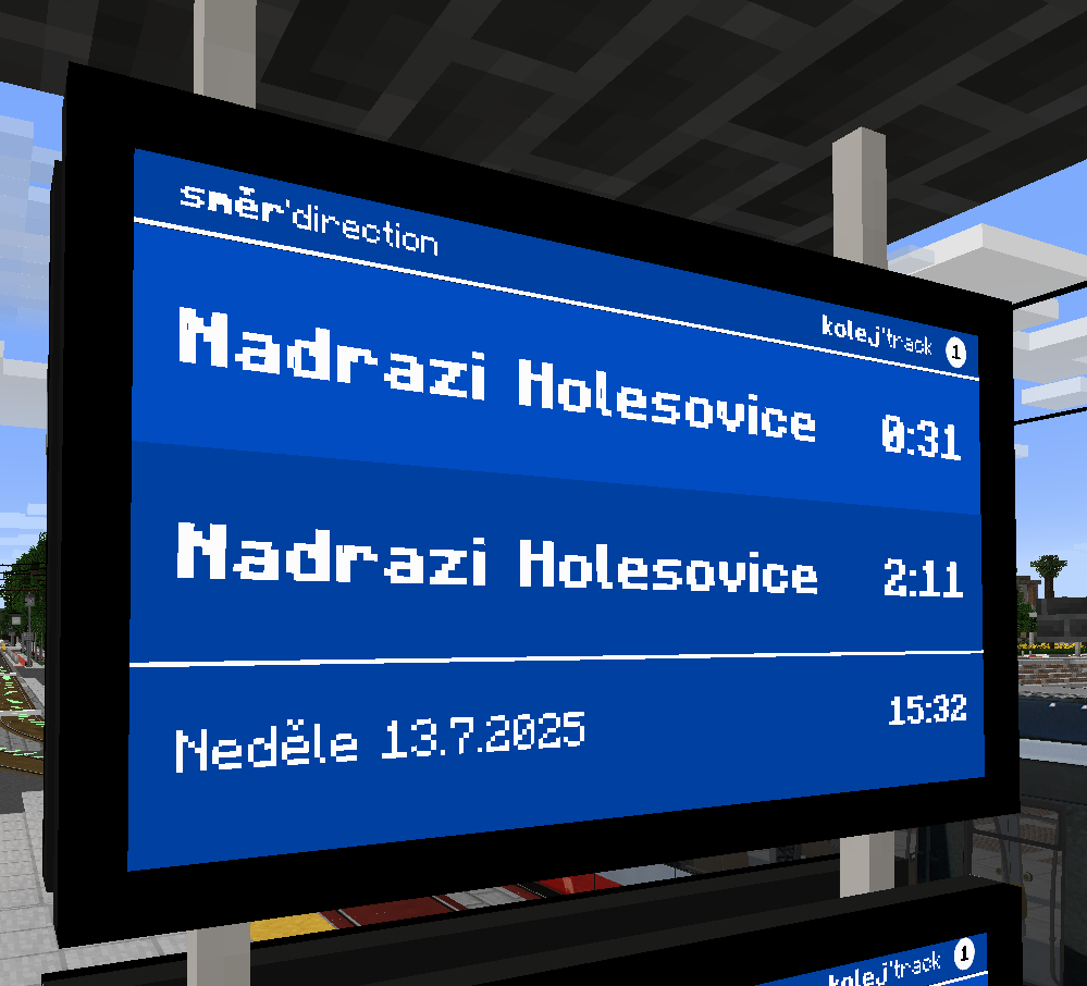 Prague Metro LCD