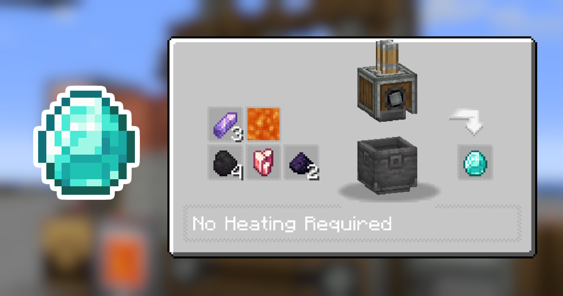 Diamond recipe image