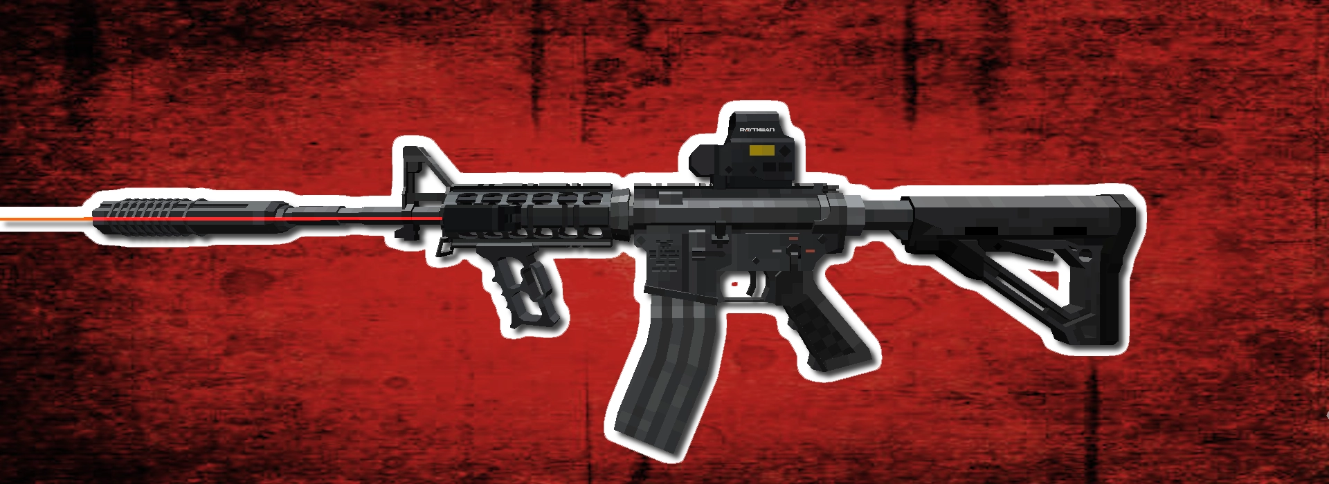 m4a1 carbine with attachments