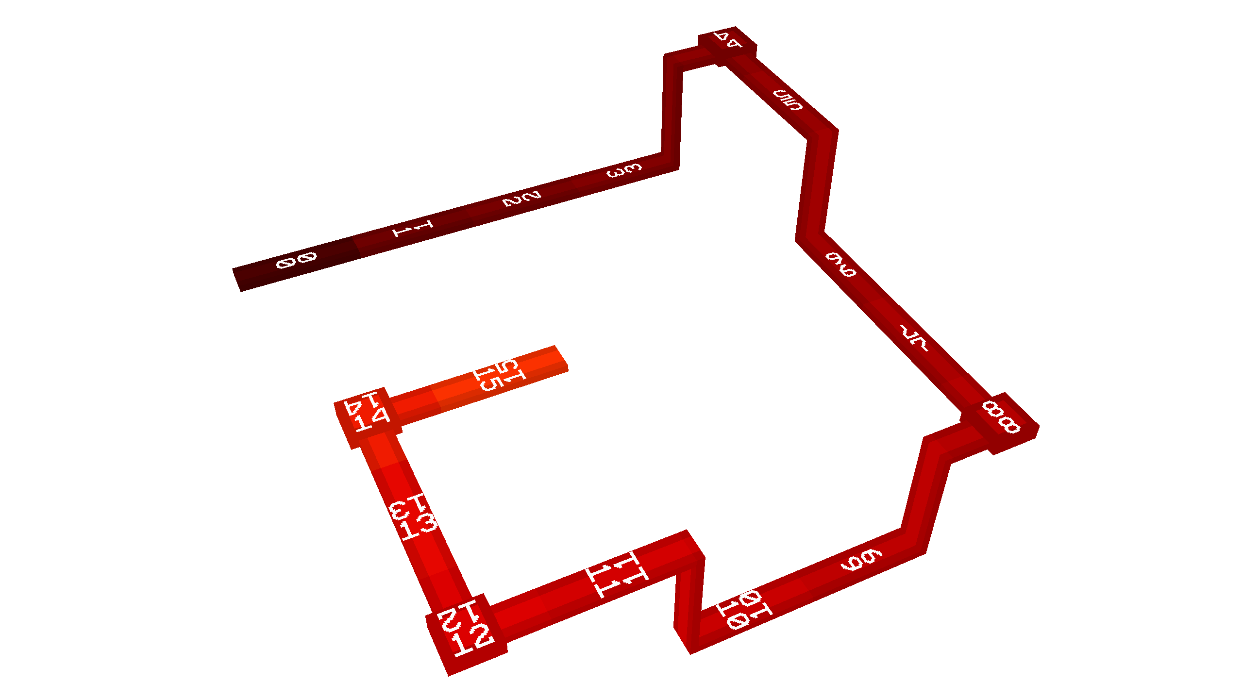 redstone line