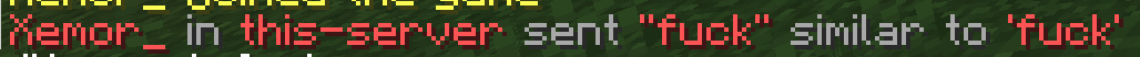 demonstrating its ability to catch simple swear words