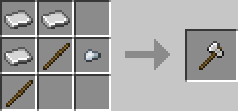 Iron axe recipe