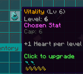 Vitality stat