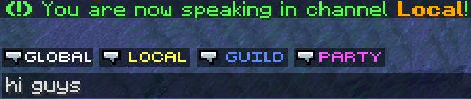 Channel Buttons