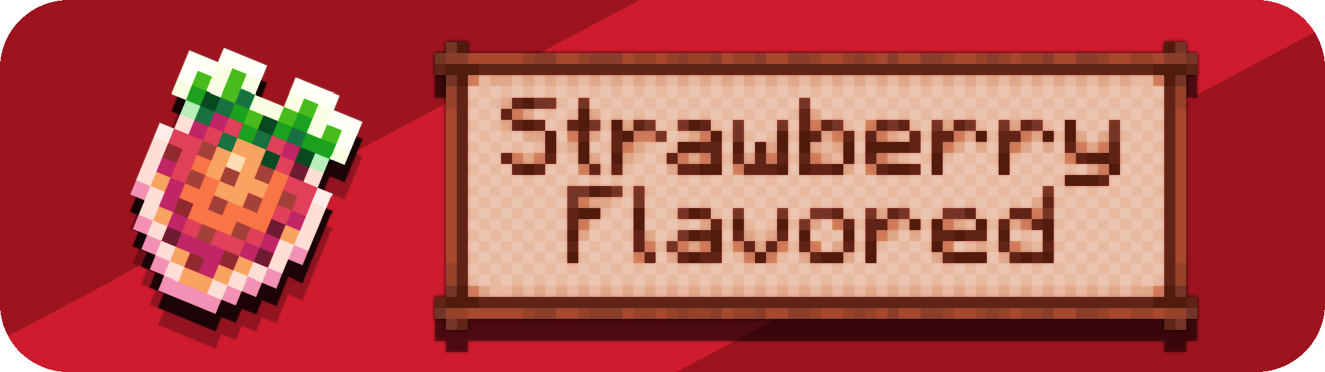 Strawberry Flavored Banner