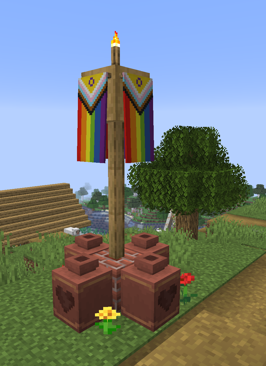 example picture of the Pride structure in a plains village