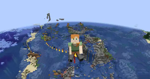Riding a rocket