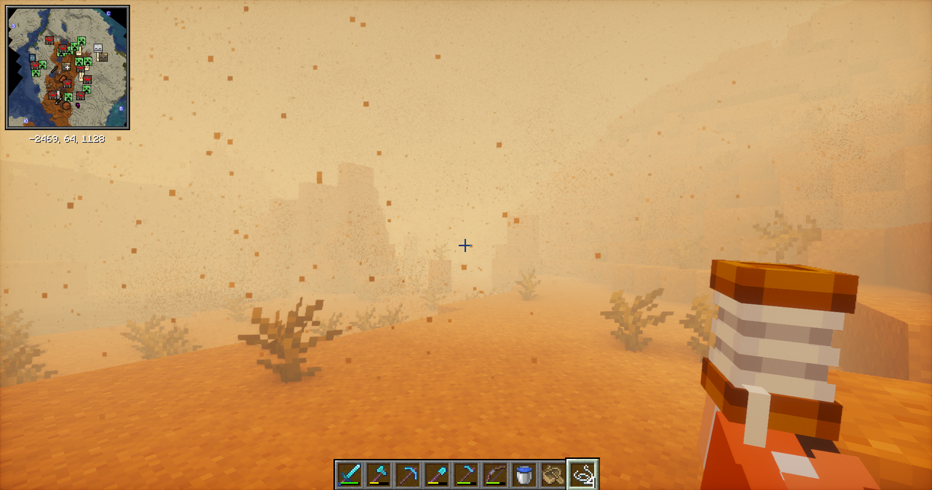 Screenshot with shader