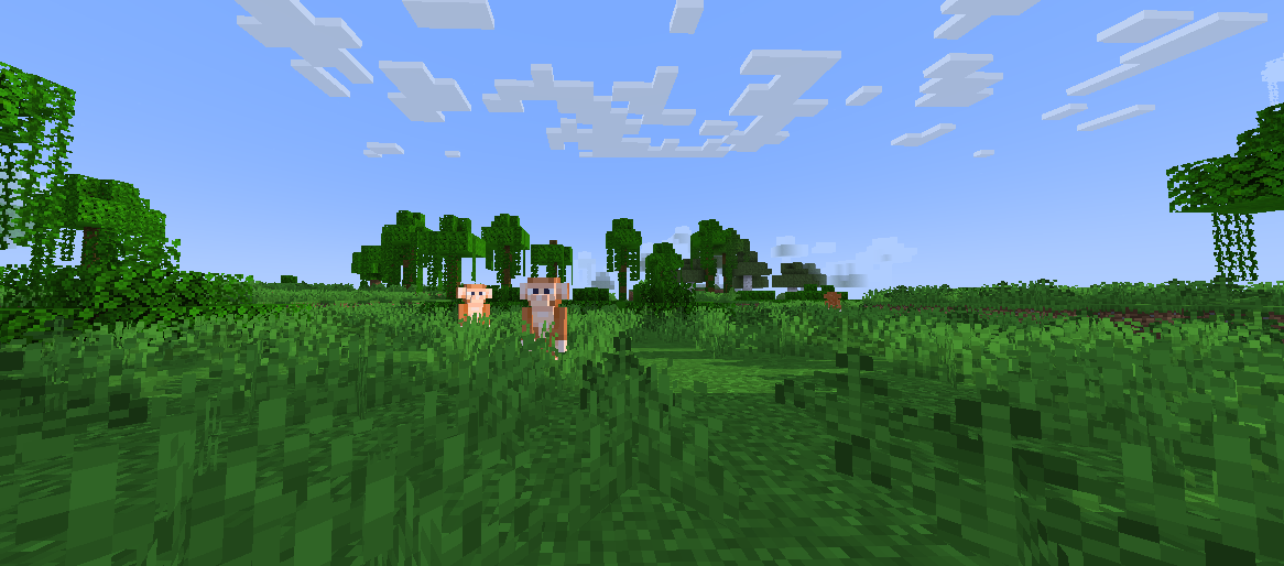 Thief Monkeys in Minecraft