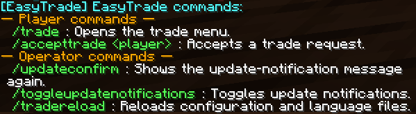 commands