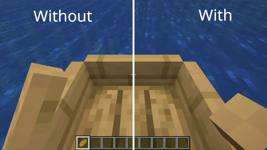 Comparison with bread