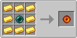 The Eye of Nether crafting recipe