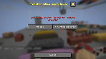 Quick Guide Dialog UI