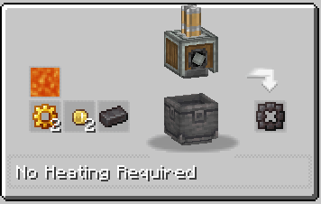 Full lava, 2 Crowns, 2 gold coins, 1 netherite ingot into a Sun