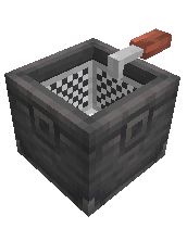 a Frying Basket placed in a Basin
